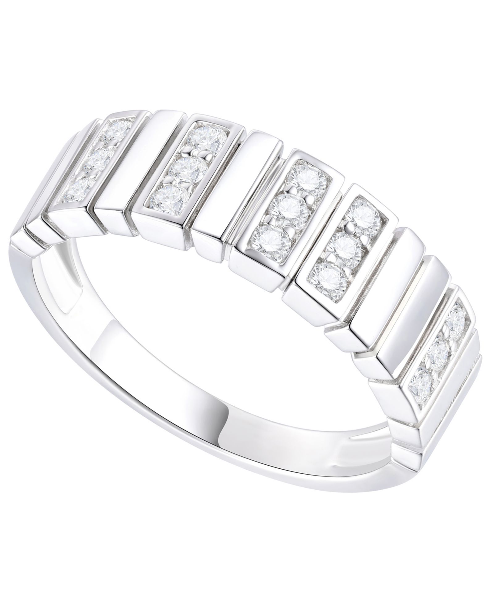 Diamond Ring (1/3 ct. t.w.) in Sterling Silver