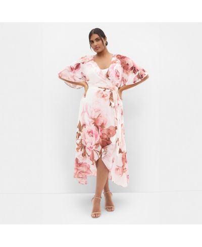 CITY CHIC платье Plus Size с принтом Lovers Lane