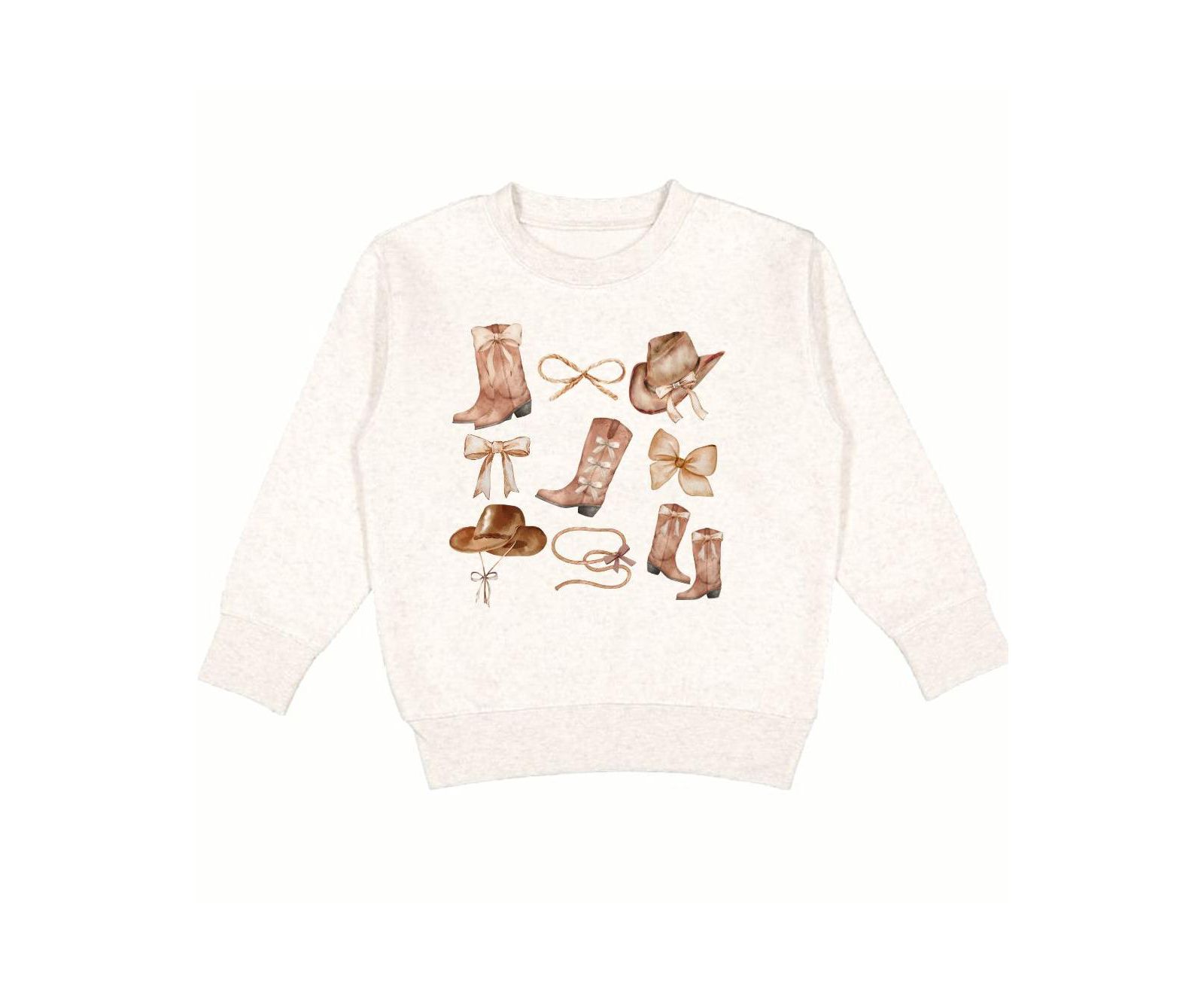 Детская толстовка Sweet Wink Toddler Girls 2T - 4T Cowgirl Cutie Western Sweatshirt