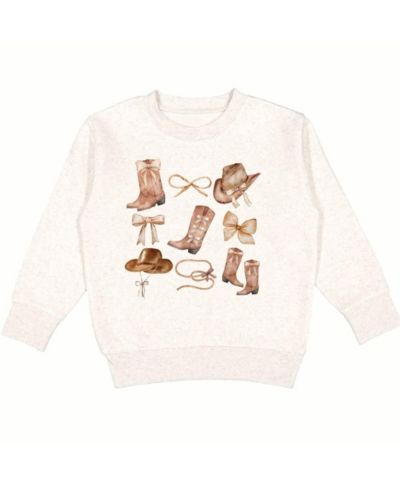 Детская толстовка Sweet Wink Toddler Girls 2T - 4T Cowgirl Cutie Western Sweatshirt