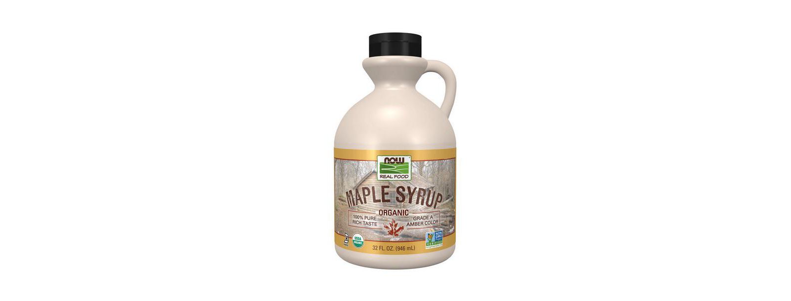 Кленовый сироп NOW Foods Maple Syrup, Grade A 32 oz