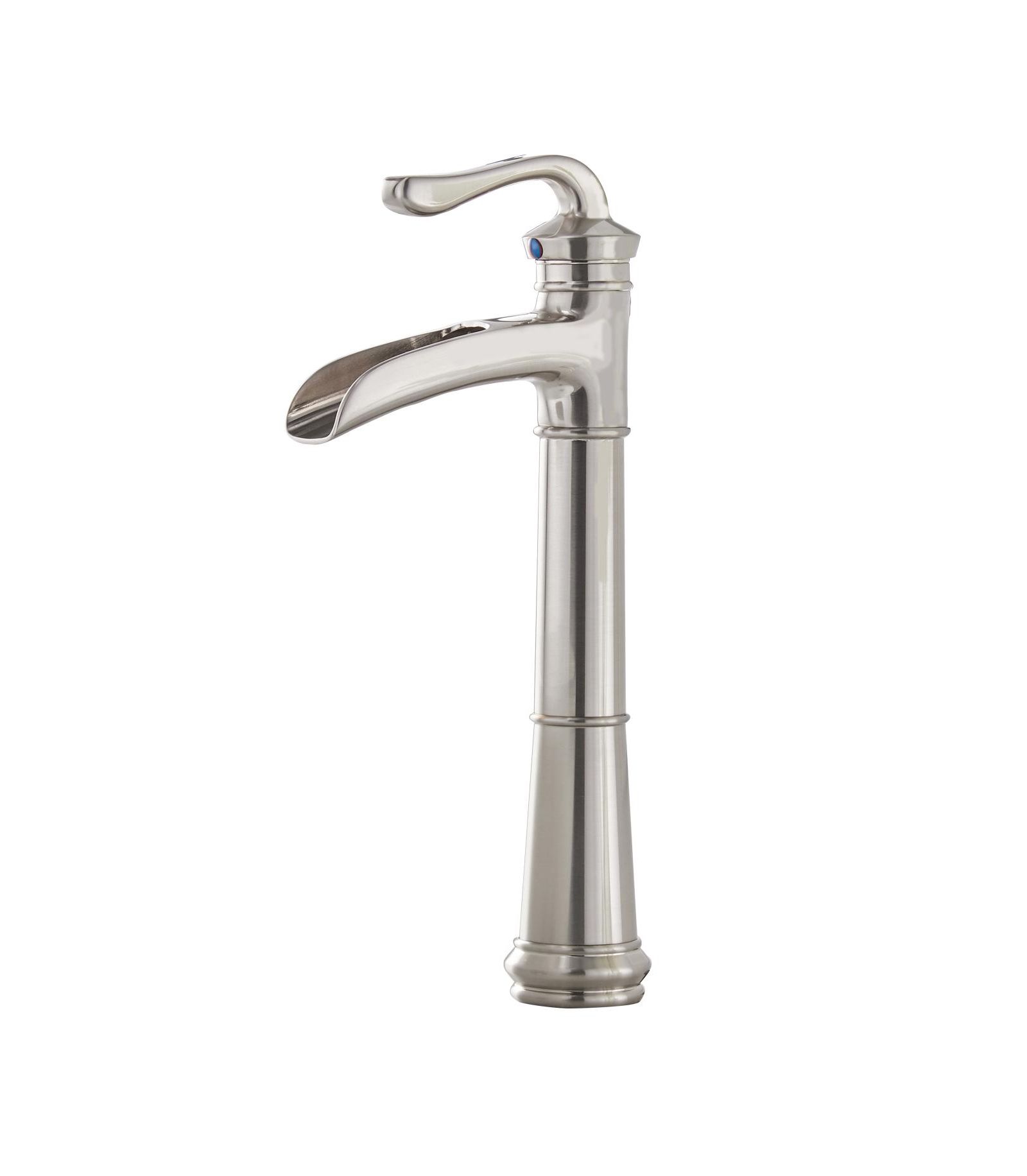 Смеситель для раковины Greenspring Waterfall Single Hole Single-Handle с донным клапаном
