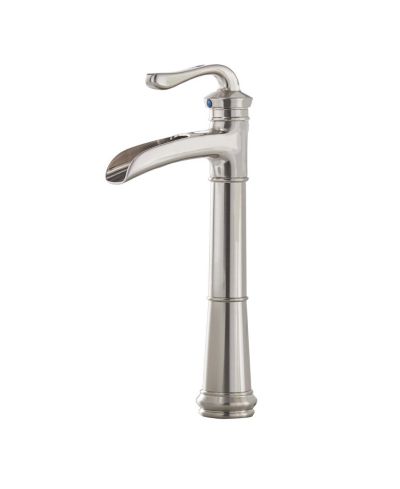 Смеситель для раковины Greenspring Waterfall Single Hole Single-Handle с донным клапаном