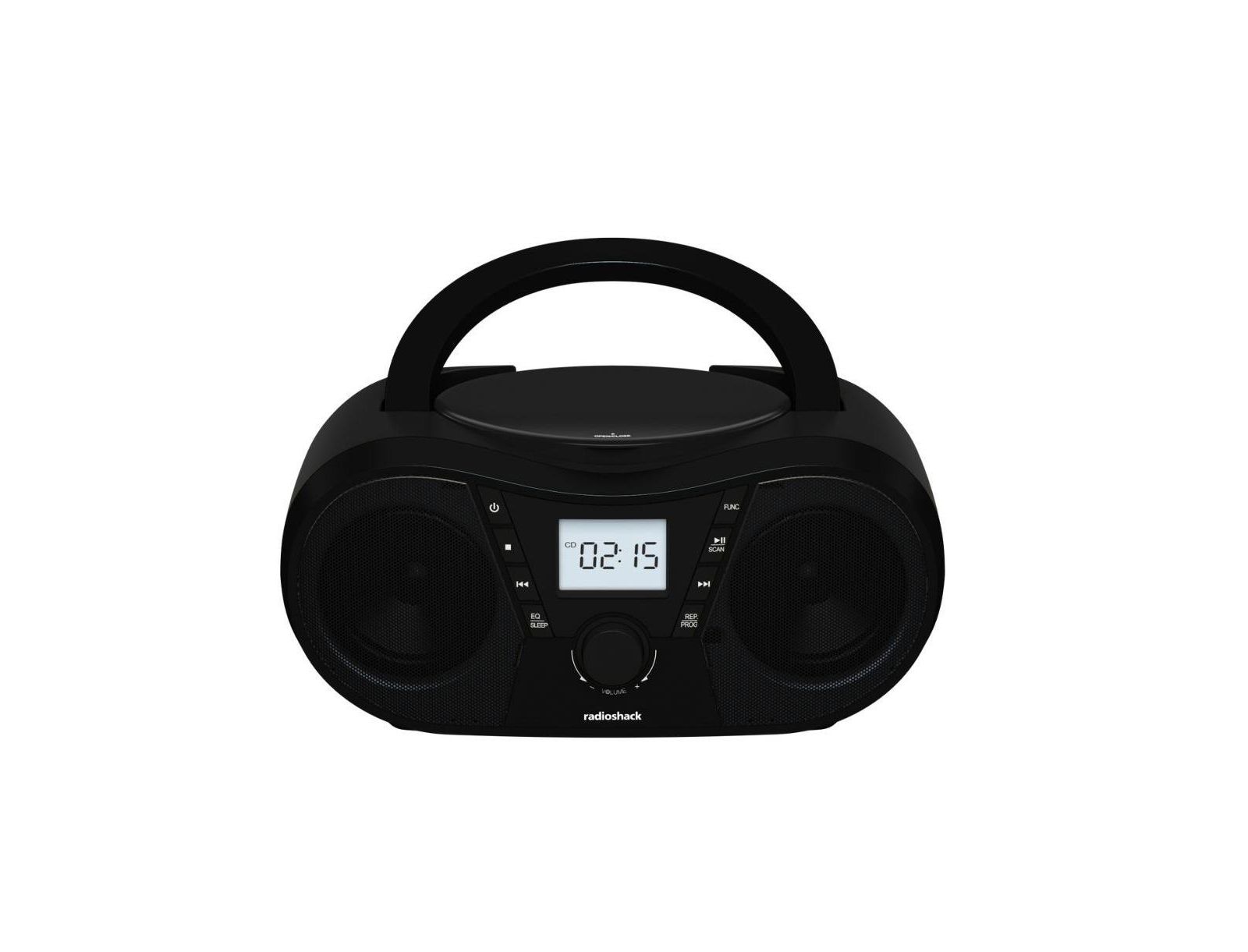 RadioShack Portable Bluetooth FM Radio CD Player Boombox