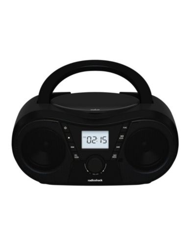 Портативный CD-плеер RadioShack Boombox с Bluetooth, FM, USB и AUX