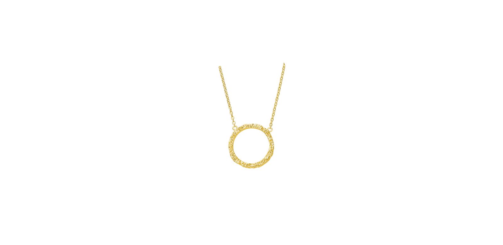 Single Hula Pendant in Vermeil