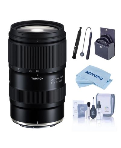 Объектив Tamron 28-75mm f/2.8 Di III VXD G2 для Nikon Z, черный, комплект с фильтром 67mm и набором для чистки