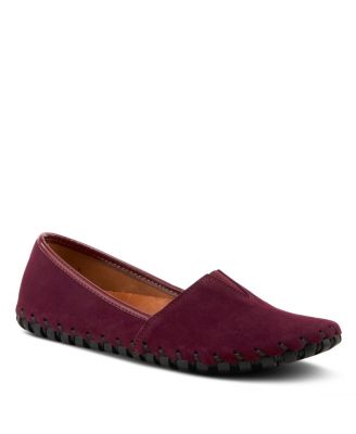 Bordeaux suede