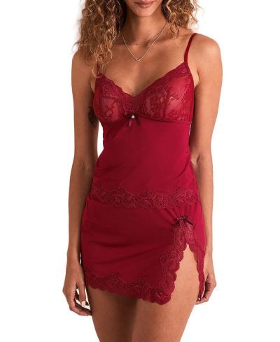 Adore Me Women's Madeline Cami & Slip Skirt Set Lingerie