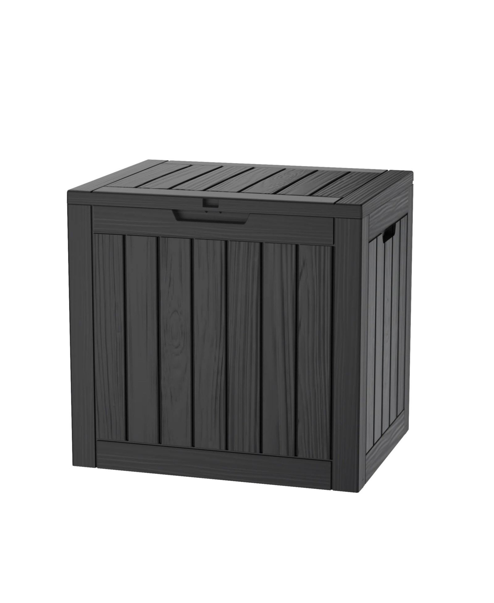 Водостойкий смоляной ящик для террасы Chic Crate с замком на 30 Gallons