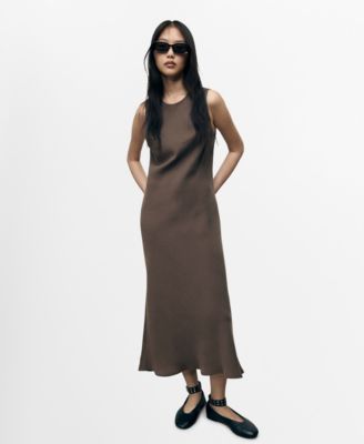 Mango Women's Modal Midi Dress