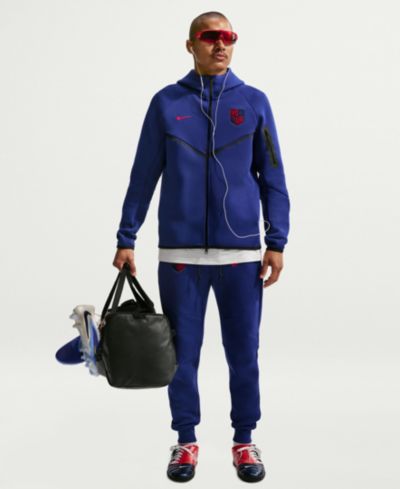 Nike худи на молнии Tech Fleece с символикой сборной США по футболу