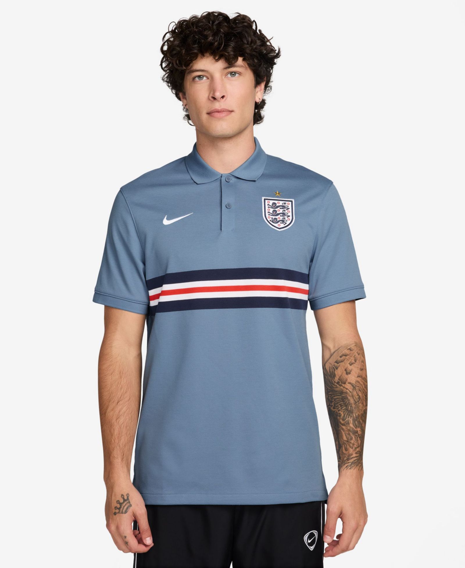 Nike England Soccer Dri-FIT поло рубашка