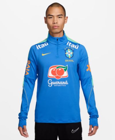 Футболка Nike Brazil Strike Soccer Long-Sleeve