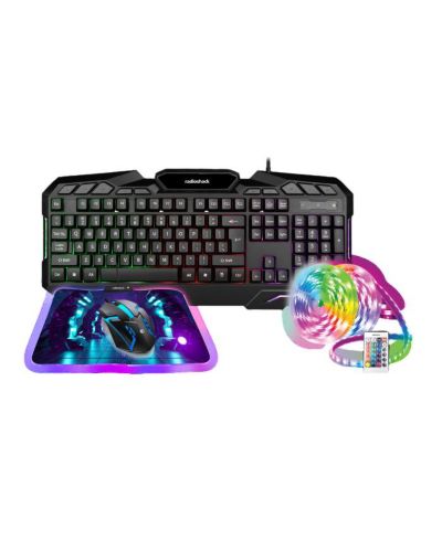 Комплект мышь и коврик RadioShack Keyboard RGB Light