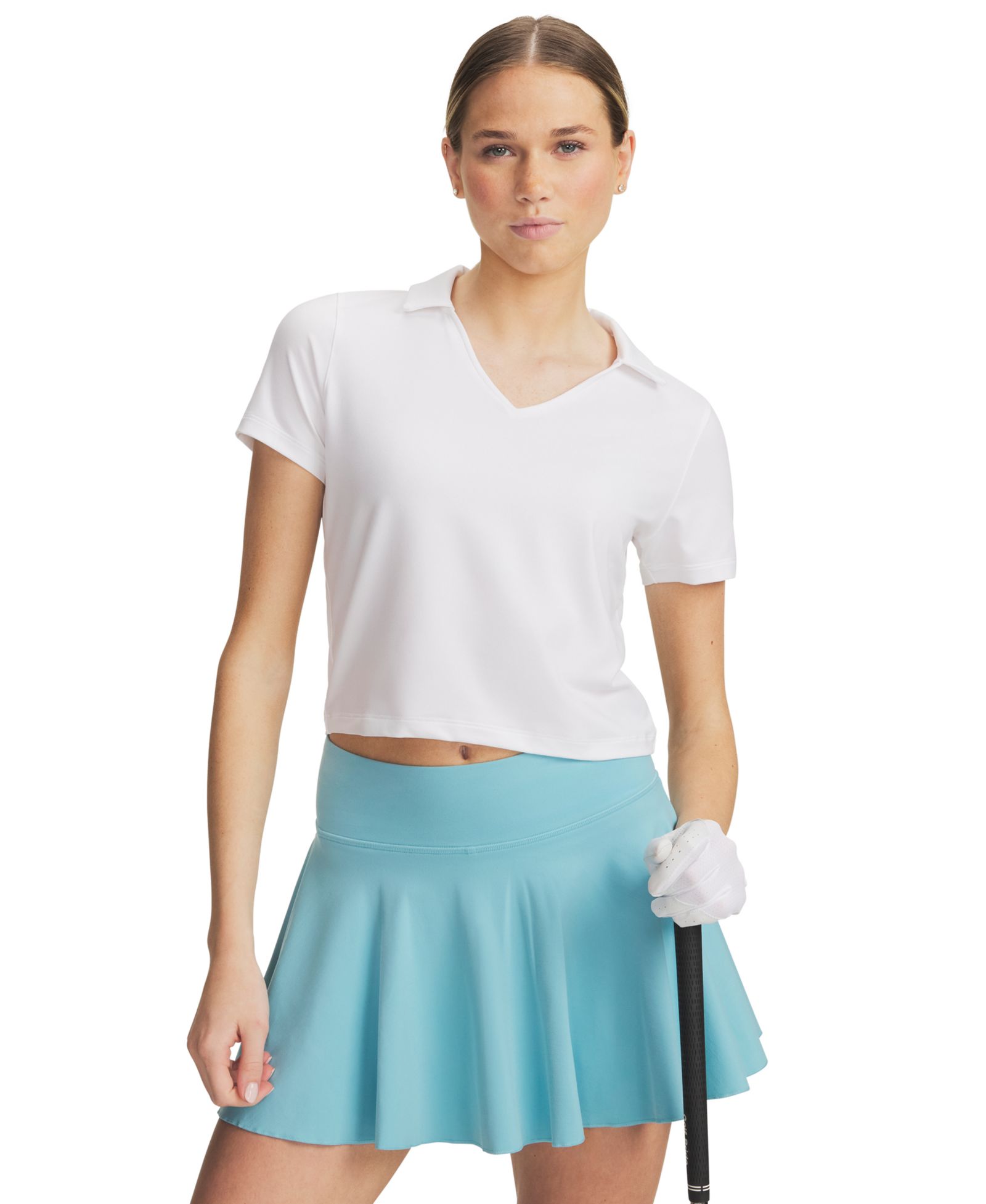 Under Armour Women's Motion Short-Sleeve Polo Shirt