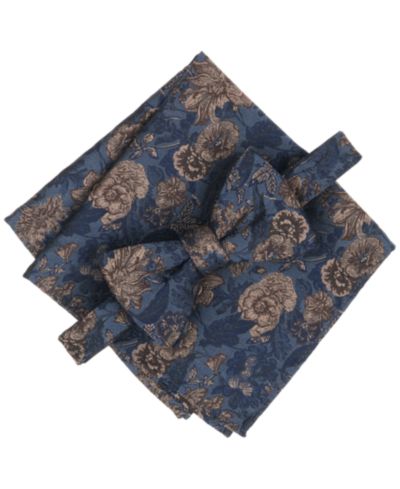 Мужской набор Bar III Easton Floral Bow Tie and Pocket Square, 2-Piece Set