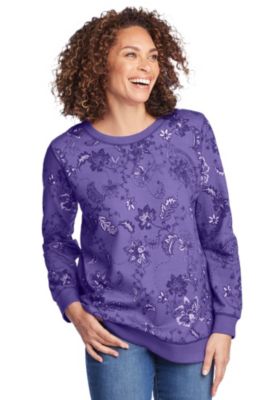 Свитшот Woman Within Plus Size Within Printed