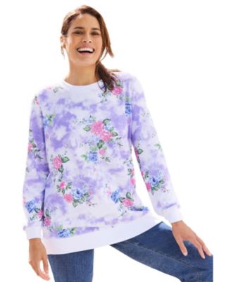 Soft iris tie dye bloom