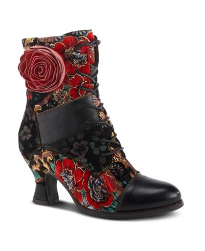 Spring Step L'Artiste Roselia Women's Mid Calf Boot with Side Zipper