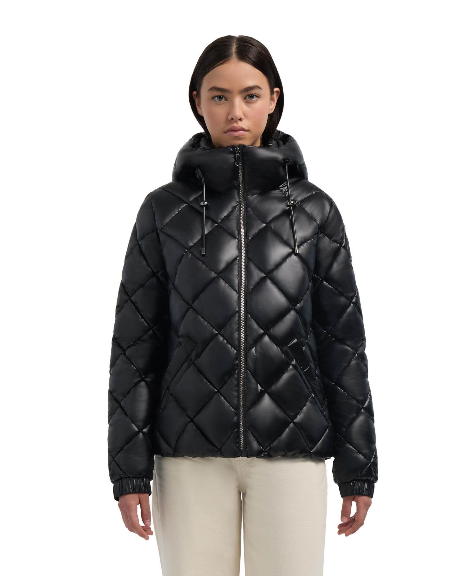Pajar Women's Skylynn Diamond Quilted Boxy Puffer Jacket