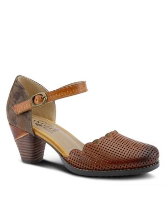 Женские туфли L'Artiste Women's Parchelle Hand-Painted Leather D'Orsay Pumps