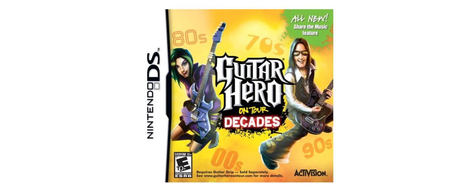 Activision Blizzard Guitar Hero on Tour Decades (только игра) - Nintendo DS