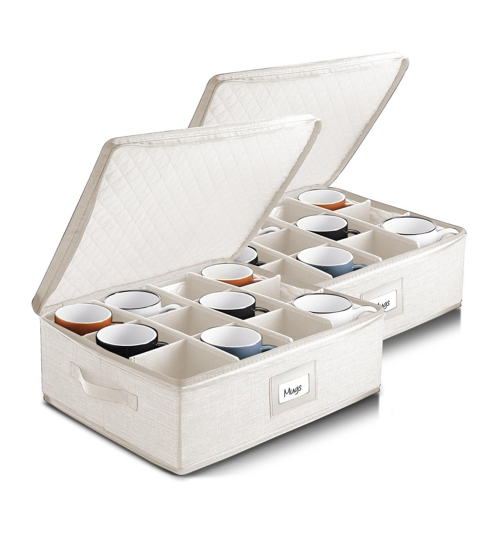 Storagebud Coffee Mug Storage Organizer (2-Pack)