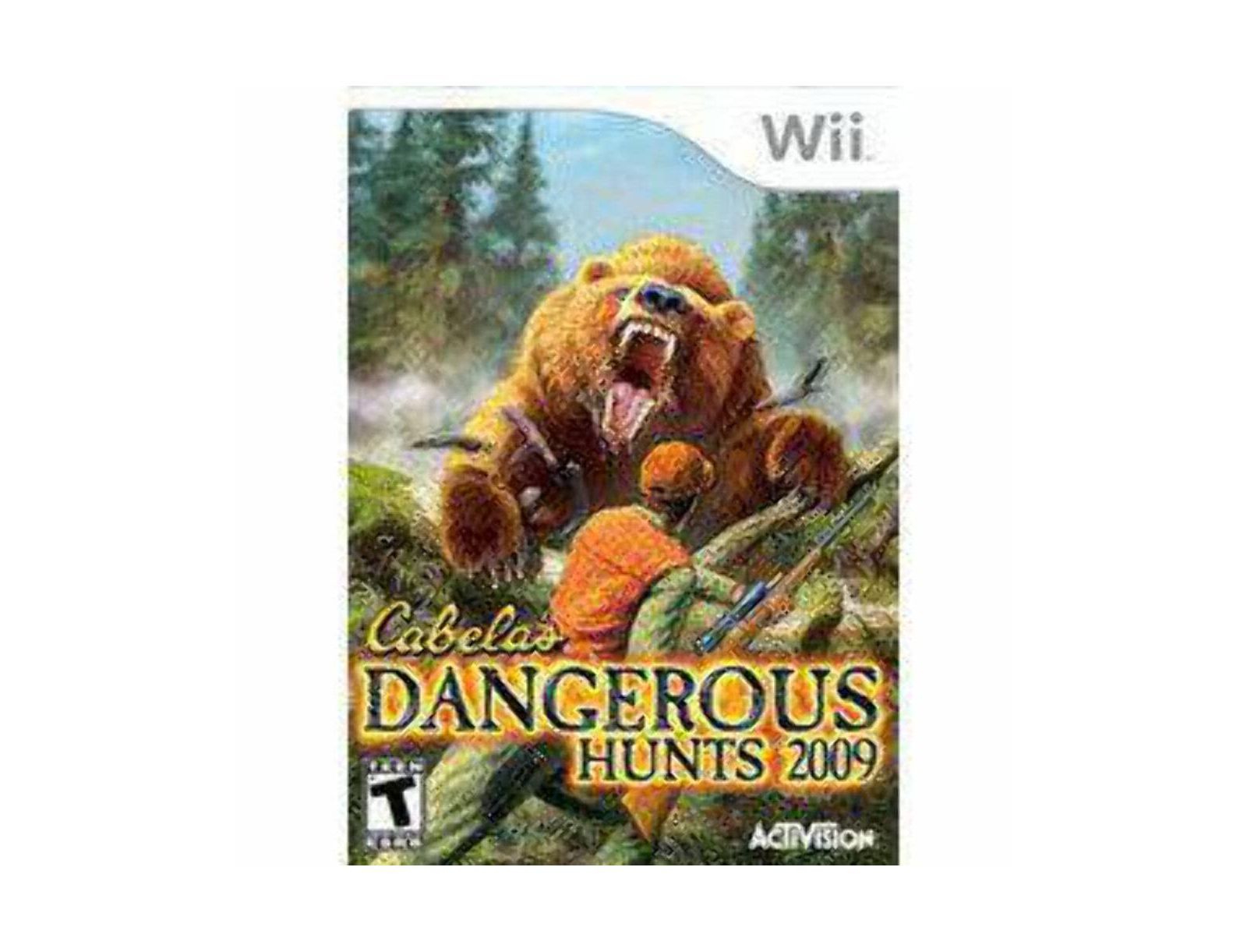 Nintendo Wii Activision Blizzard Cabela's Dangerous Hunts 2009