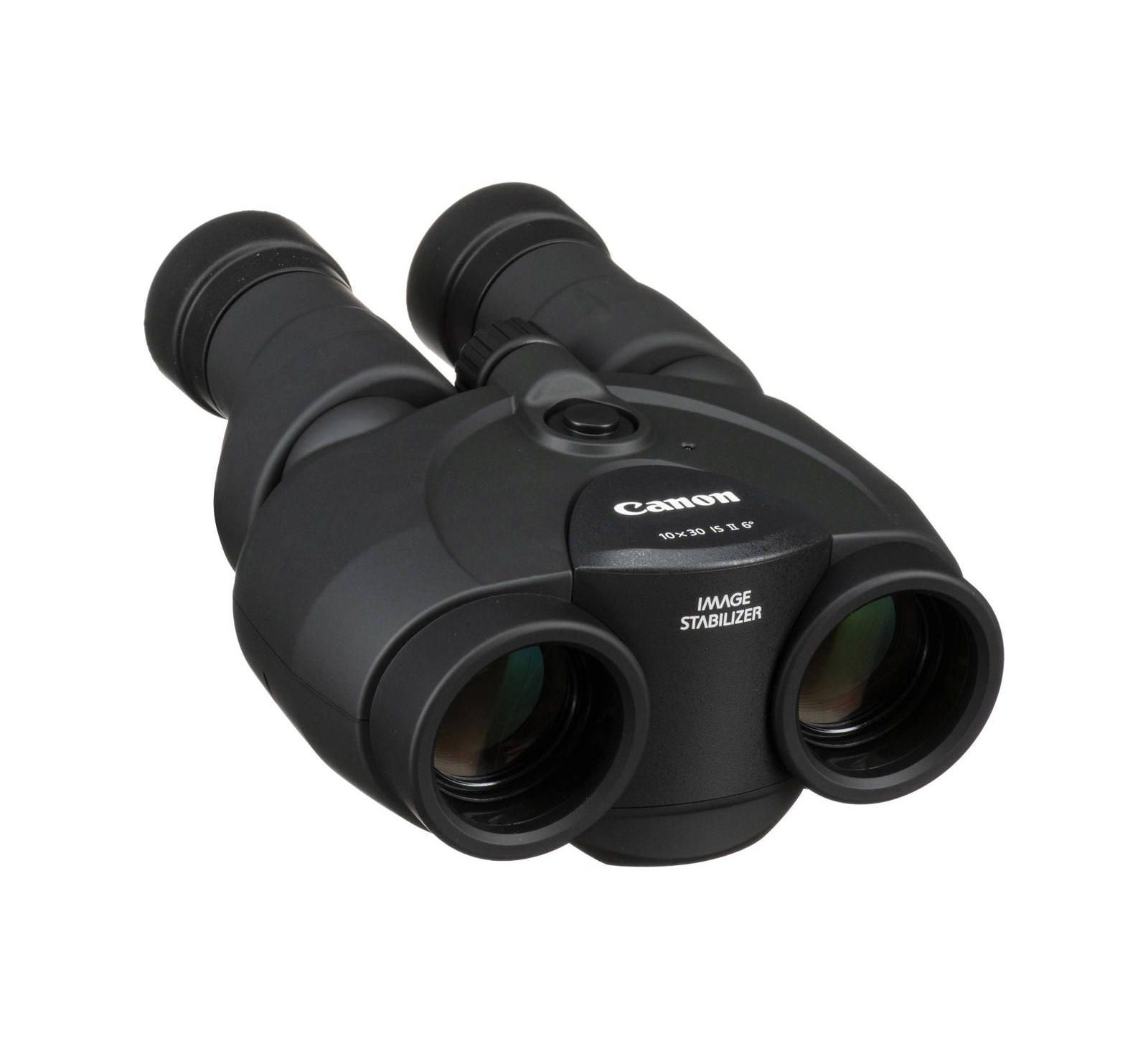 Canon 10x30 IS II Image Stabilized Porro Prism Binoculars, 6.0 Deg AOV