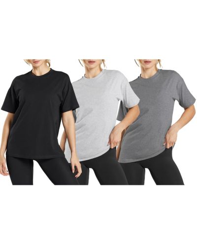 Black-charcoal-heather grey