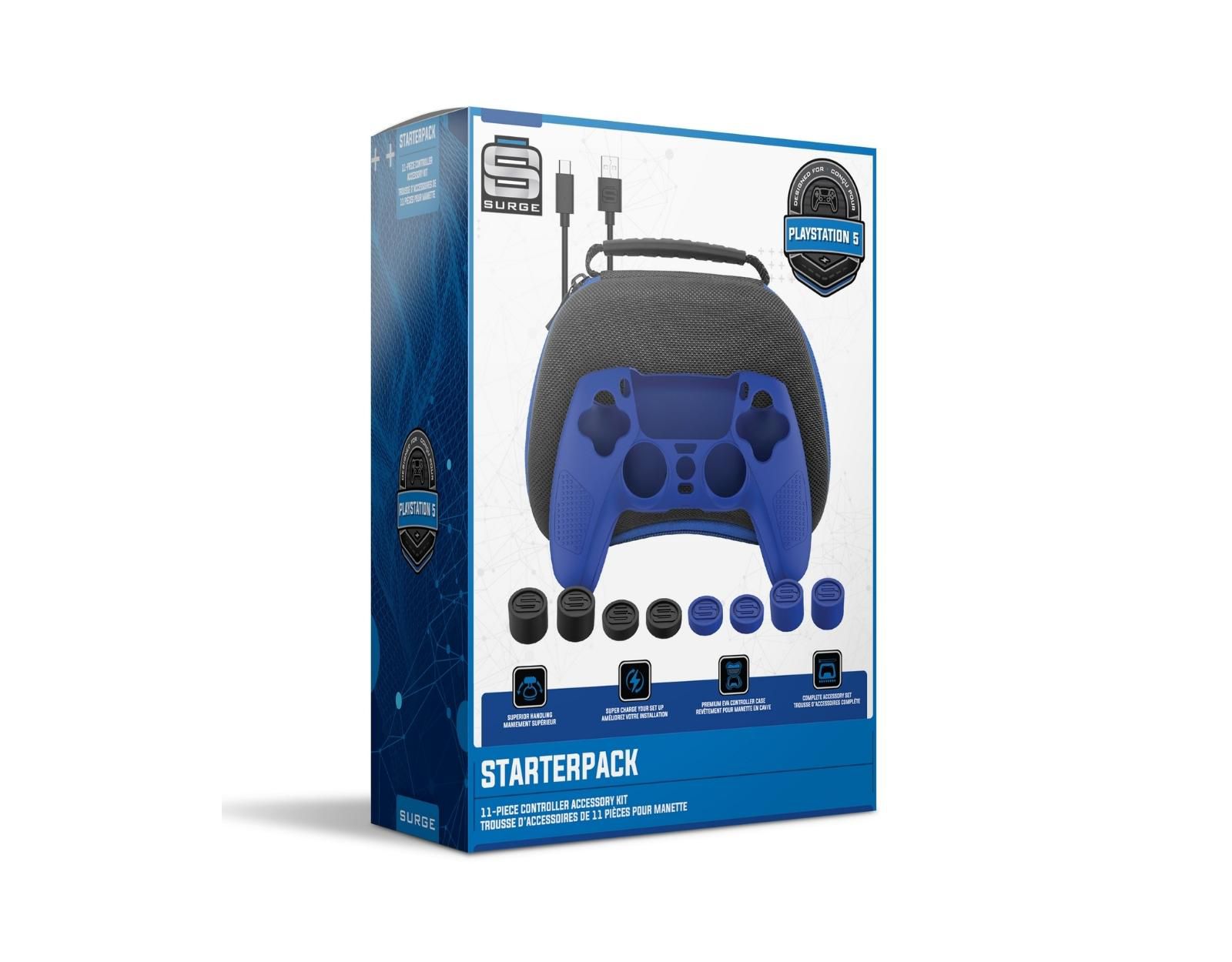 Набор аксессуаров Surge Pro Gamer 11 предметов для PlayStation 5
