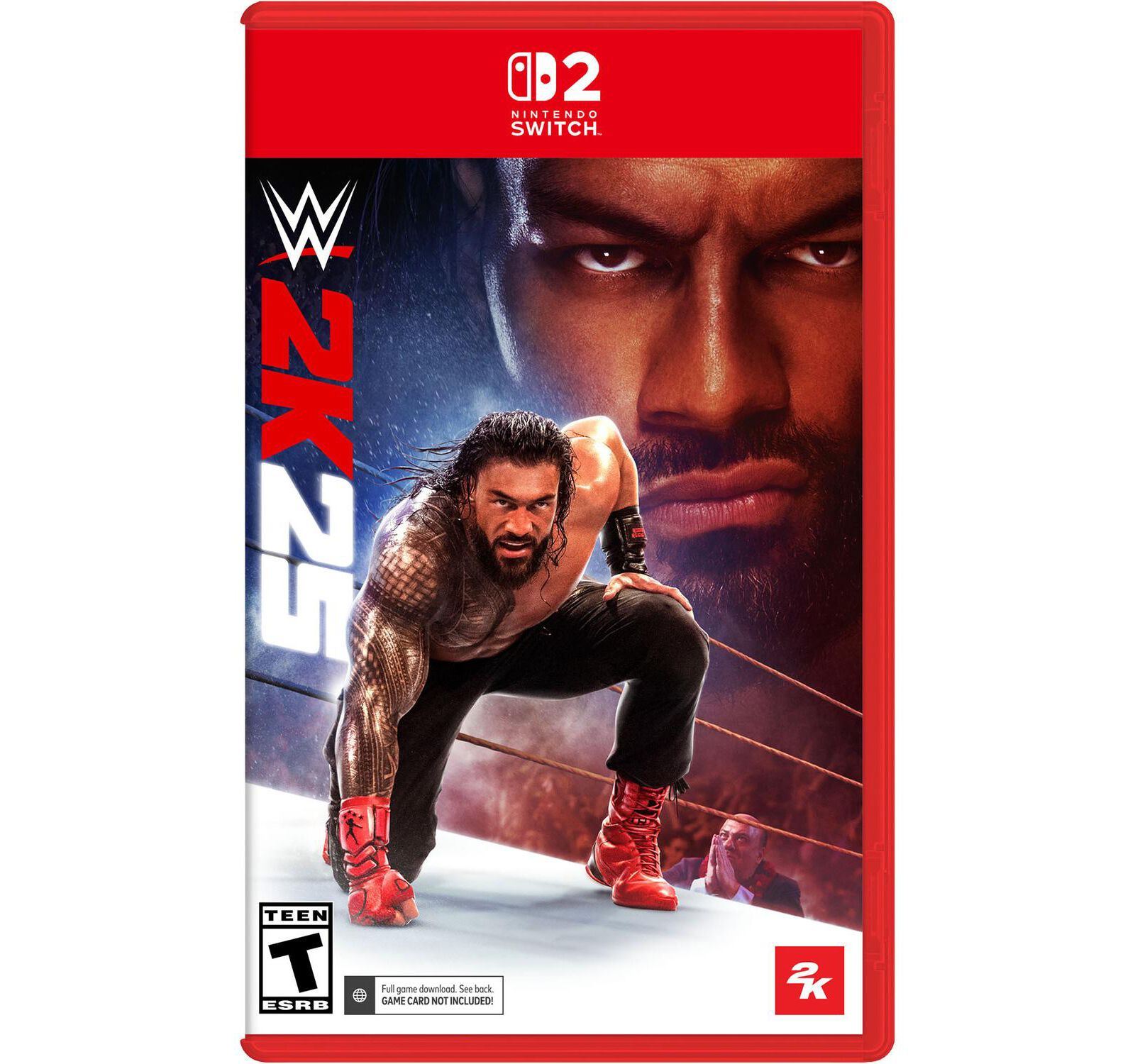 WWE 2K25 Code-In-Box Nintendo Switch 2