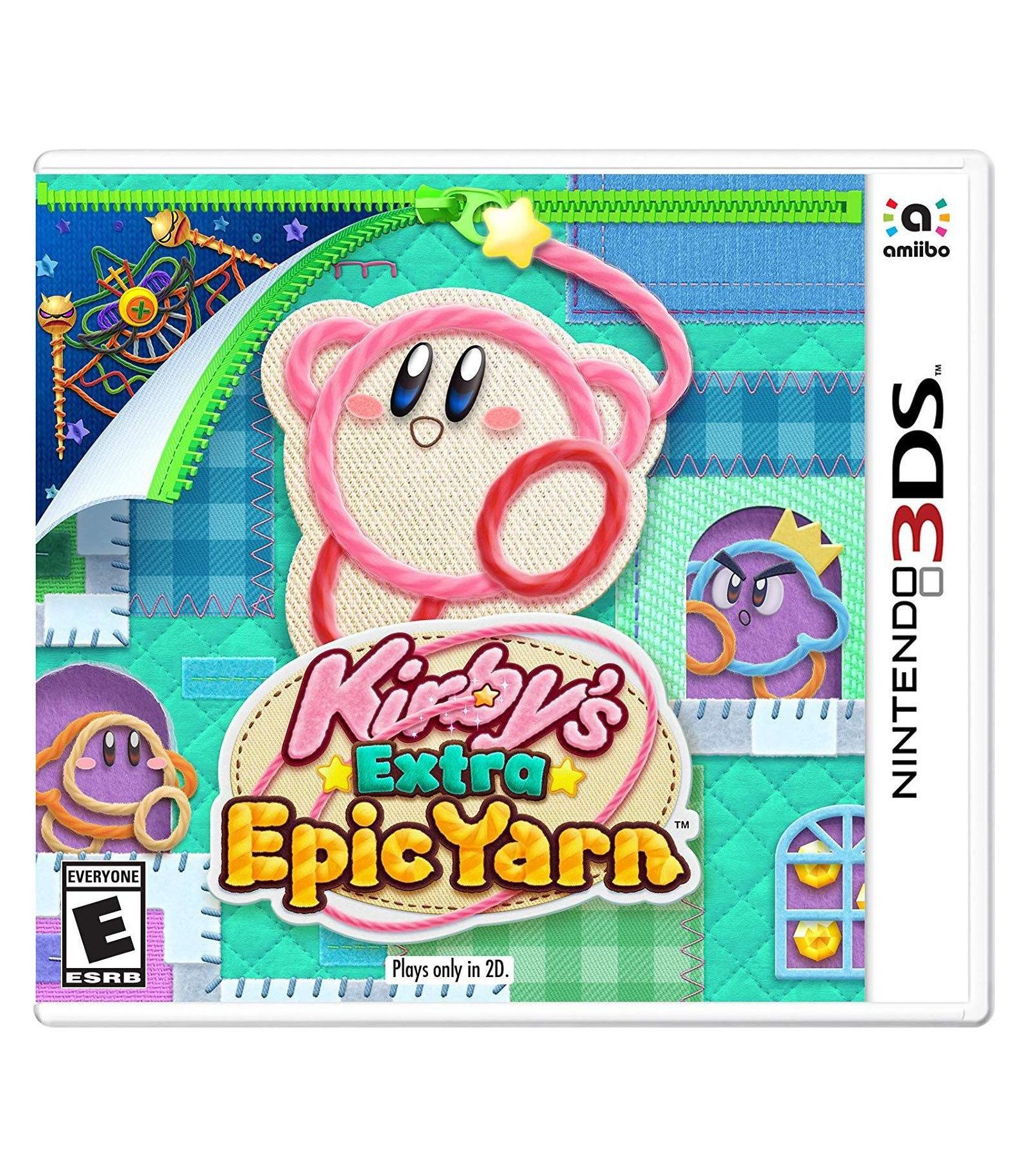 Kirby's Extra Epic Yarn Nintendo 3DS