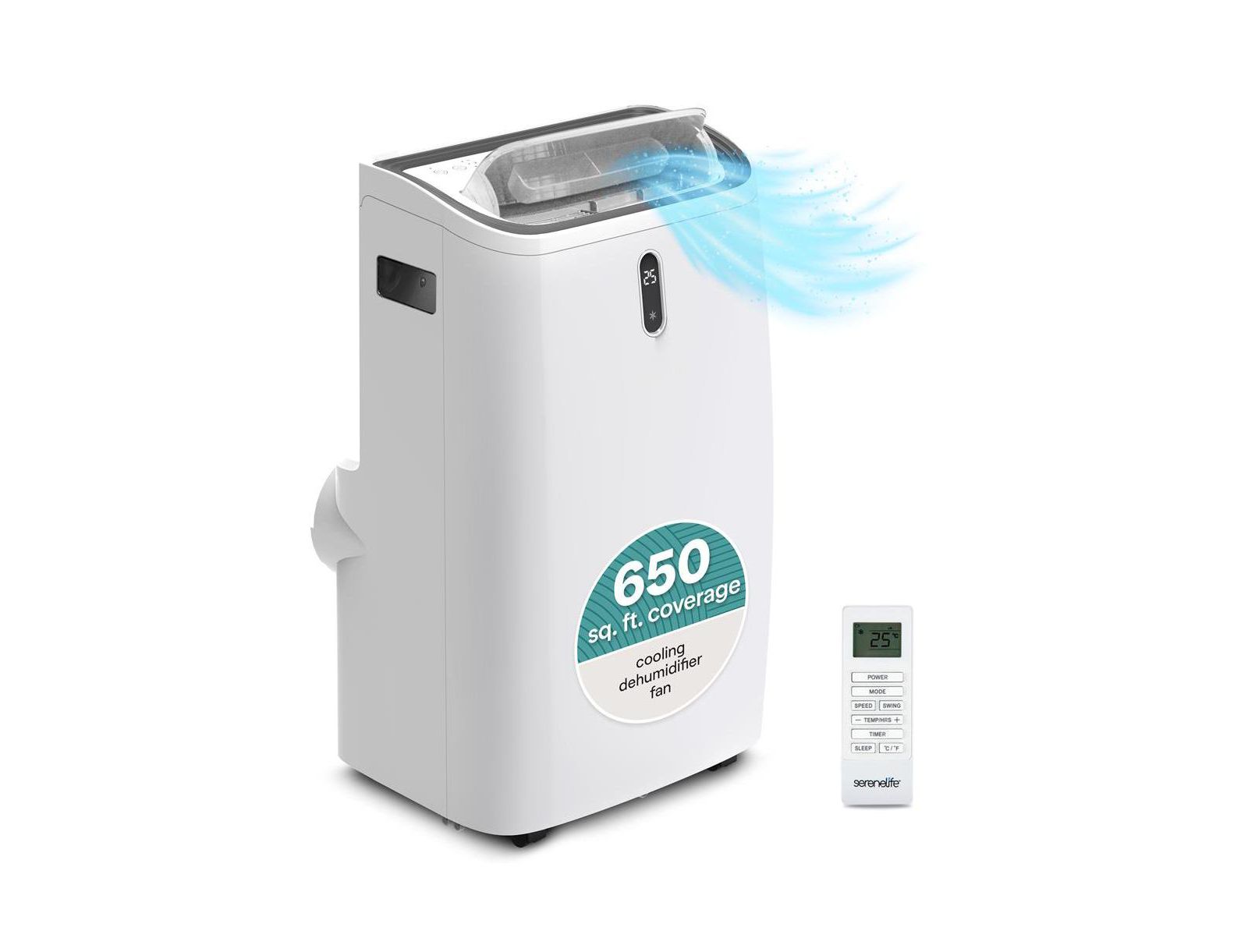 Portable Air Conditioner - 14000 BTU Cooling Capacity (ASHRAE) (White)