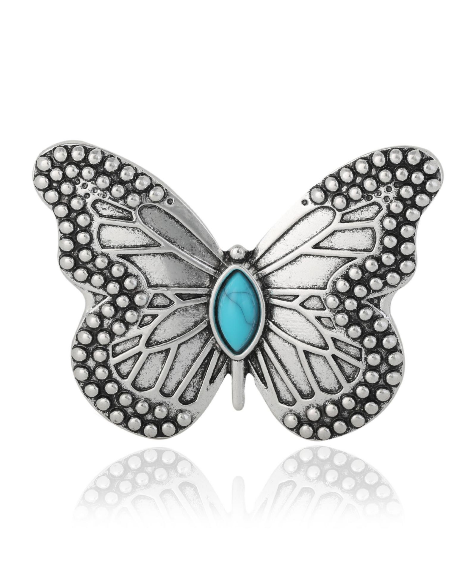 Брошь Jessica Simpson Antique Butterfly с акцентом