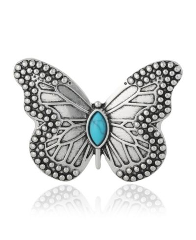 Брошь Jessica Simpson Antique Butterfly с акцентом