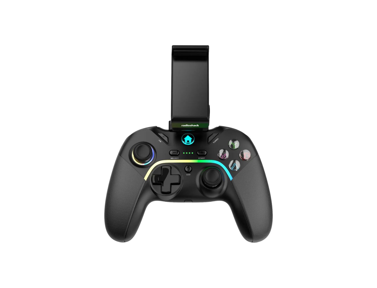 Radioshack 2606068 Wireless RGB Gamepad for PC, Nintendo Switch, Android, iOS