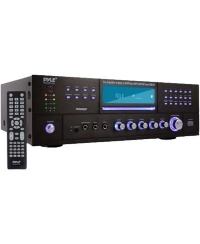 Pyle PD3000BT.5 4-Channel Bluetooth Home Theater Stereo Preamplifier System