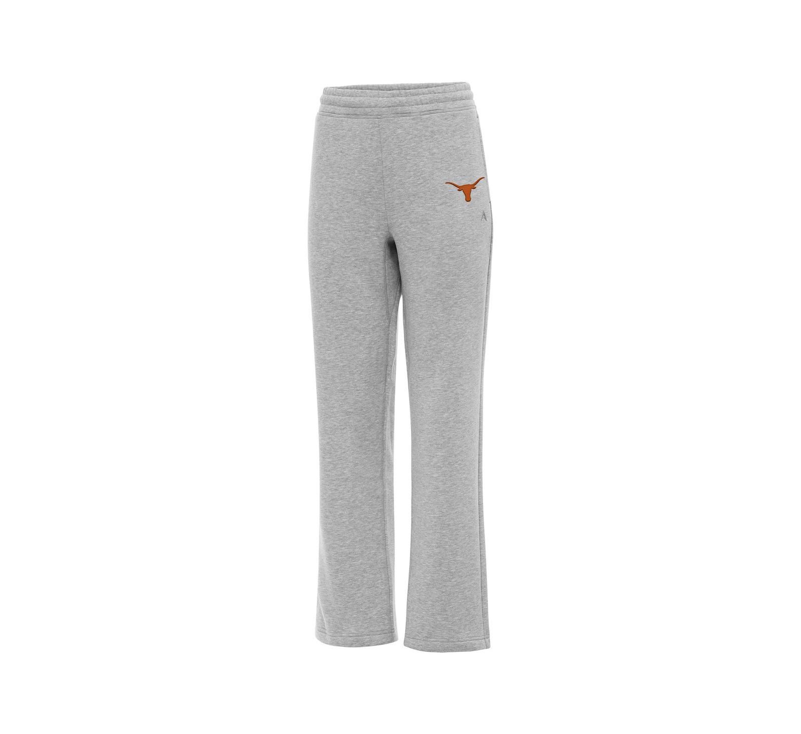 Antigua Women's Heather Gray Texas Longhorns Victory Sweatpants