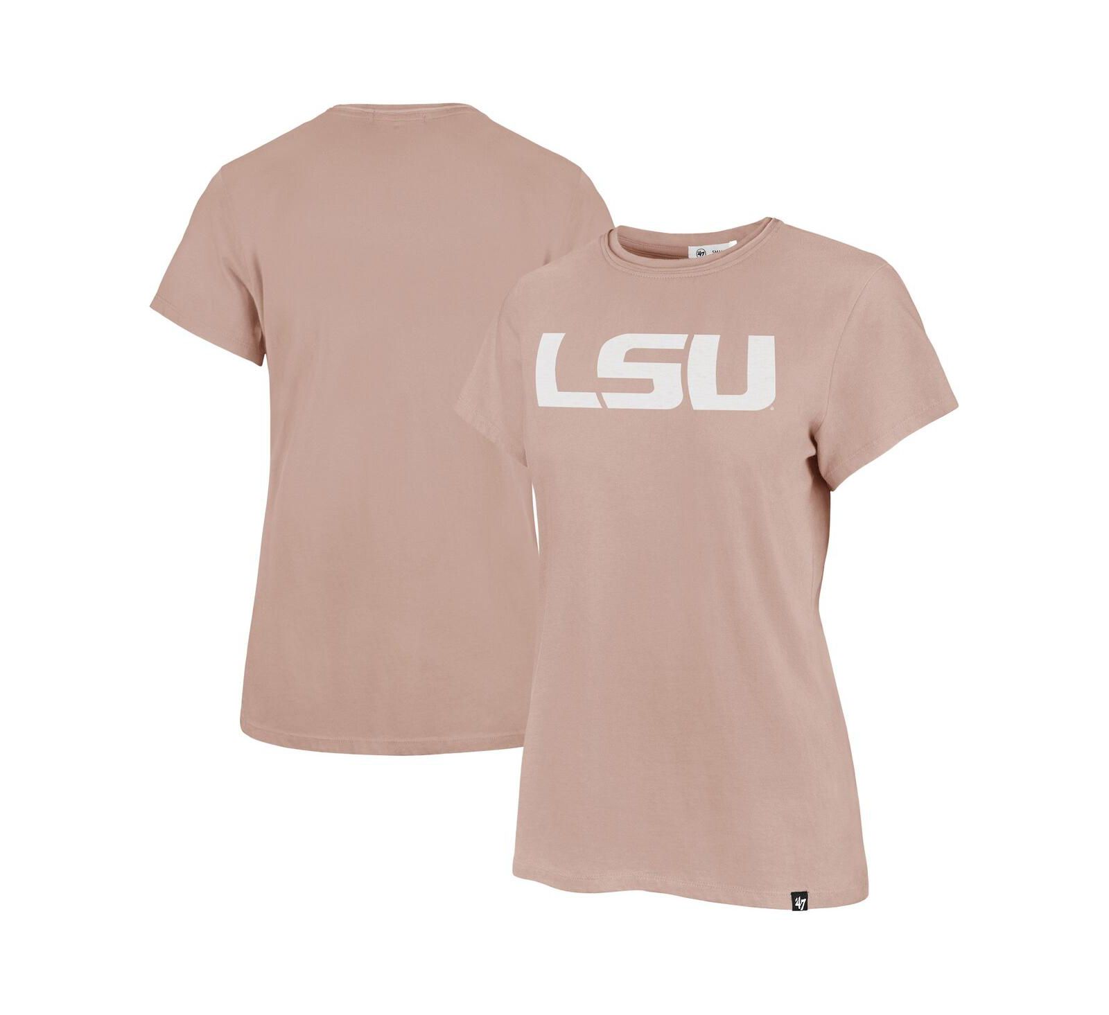 '47 Brand Женская футболка LSU Tigers Premier Frankie Pink