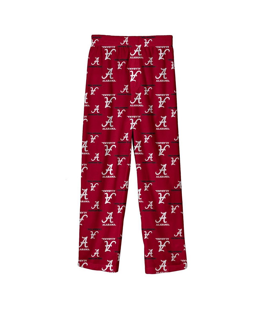 Брюки Outerstuff для мальчиков и девочек Crimson Alabama Crimson Tide с логотипом команды
