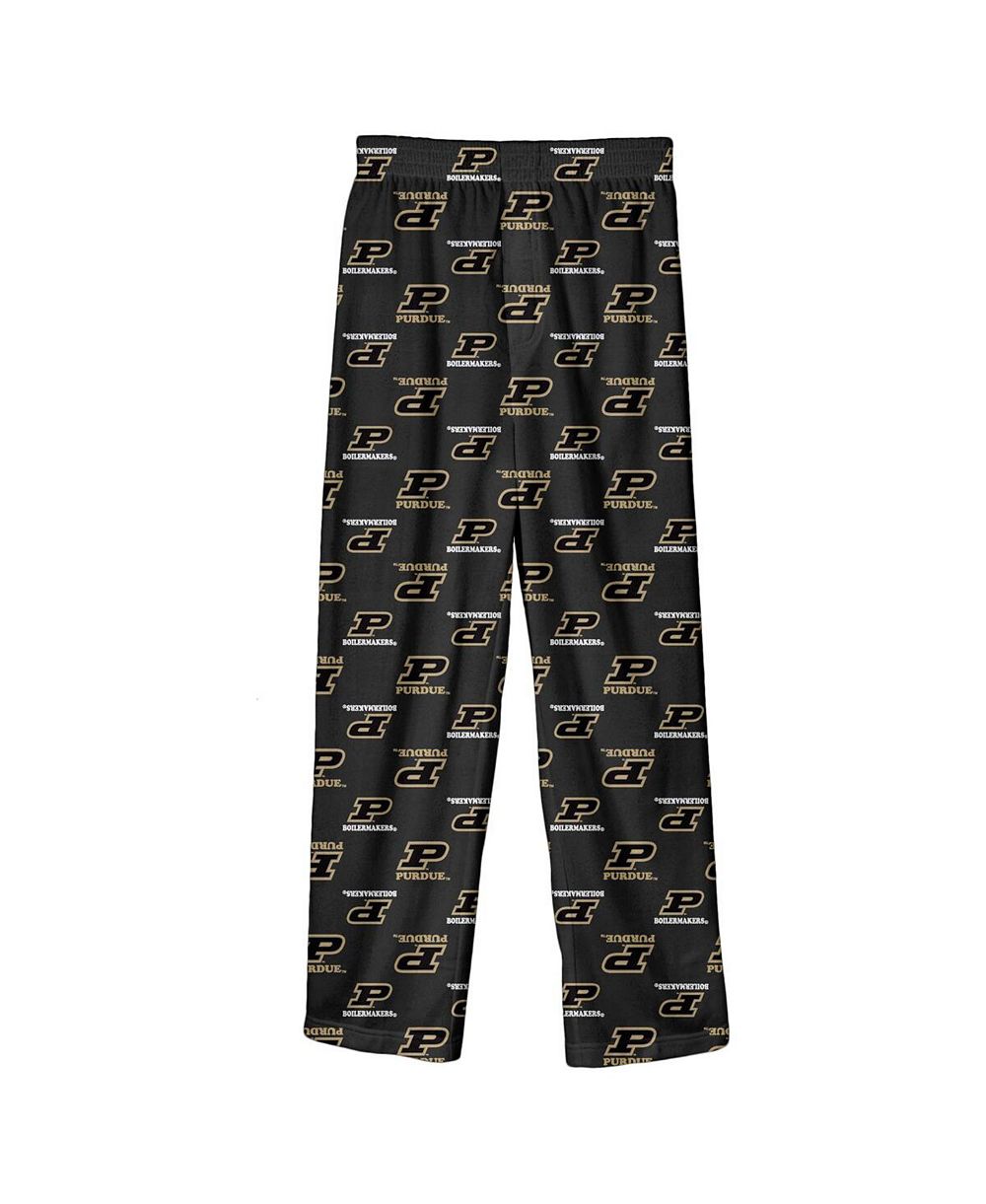 Брюки Outerstuff для мальчиков и девочек, черные, команда Purdue Boilermakers