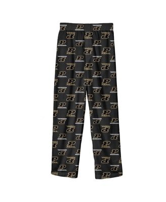 Брюки Outerstuff для мальчиков и девочек, черные, команда Purdue Boilermakers