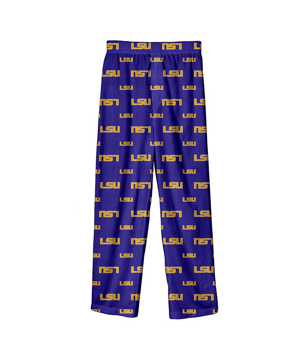 Брюки Outerstuff Big Boys and Girls Purple LSU Tigers Team