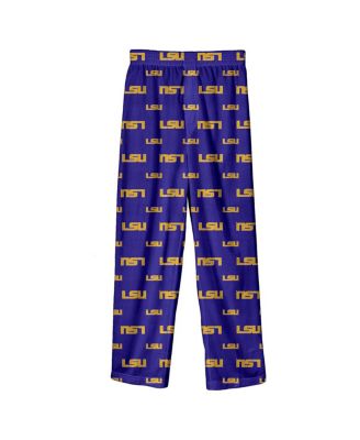 Брюки Outerstuff Big Boys and Girls Purple LSU Tigers Team