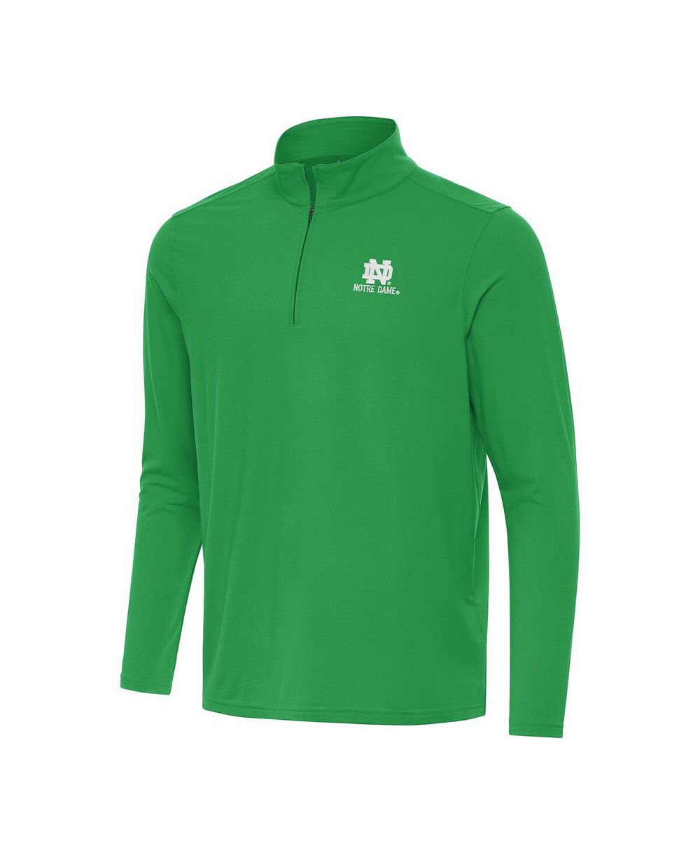 Мужское худи Antigua Notre Dame Fighting Irish, Kelly Green, на молнии