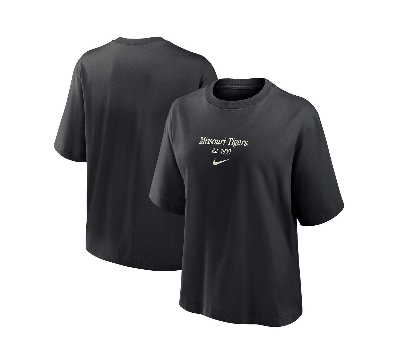 Nike Women's Black Missouri Tigers Boxy T-Shirt