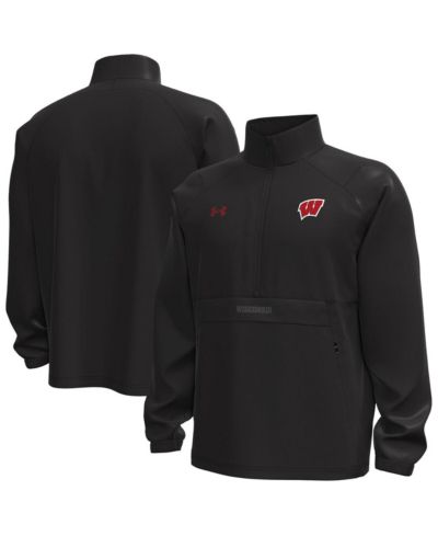 Under Armour Мужская куртка-анорак Wisconsin Badgers Black
