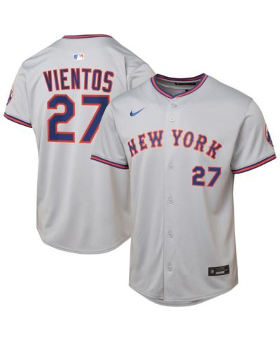 Детская спортивная джерси Nike Mark Vientos New York Mets Road, серая
